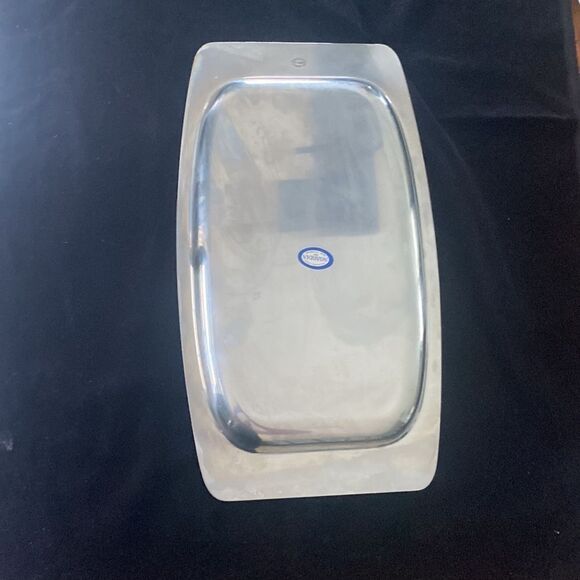 Vintage Selandia 18/8 Stainless Steel Large Serving Tray Made in Denmark - Picture 7 of 8